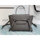 CELINE Nano Belt bag In Grained Calfskin - Grey