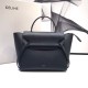 CELINE Mini Belt bag In Grained Calfskin - Black