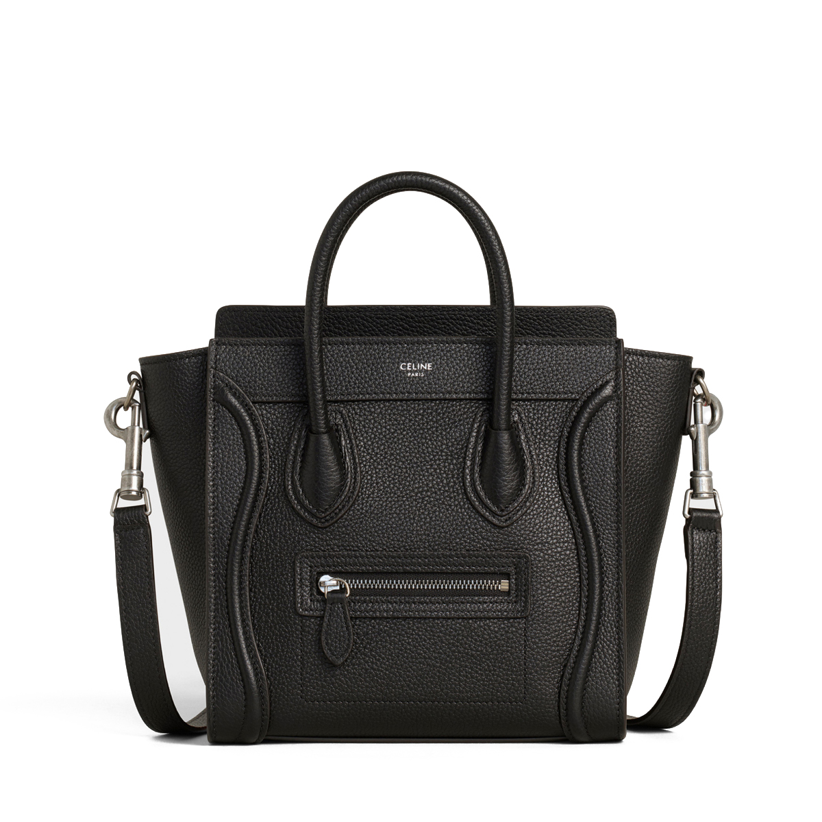 CELINE Nano Luggage Bag in Calfskin - Black