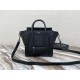 CELINE Nano Luggage Bag in Calfskin - Black