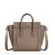 CELINE Nano Luggage Bag in Calfskin - Souris