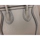 CELINE Nano Luggage Bag in Calfskin - Souris