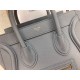 CELINE Nano Luggage Bag in Calfskin - Kohl