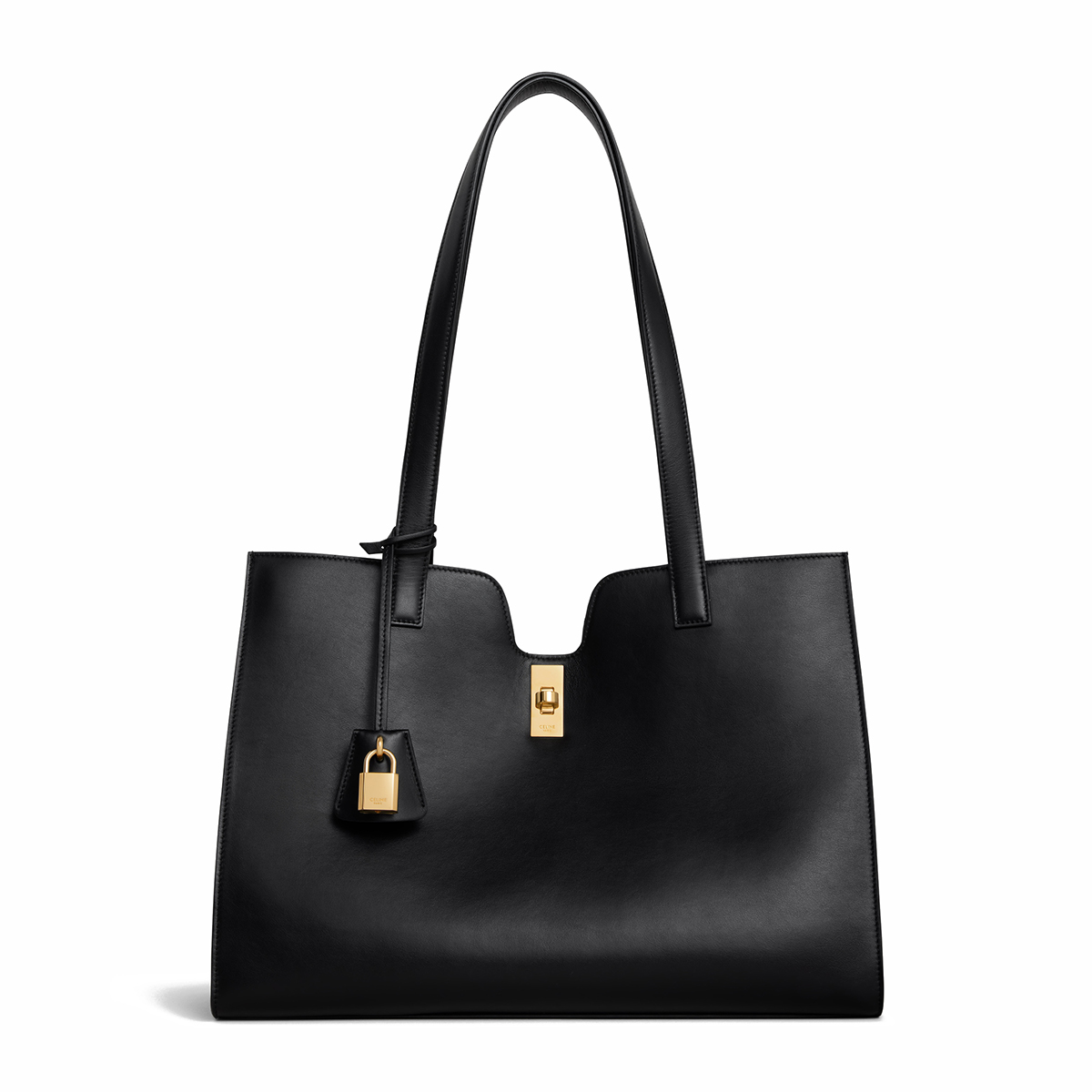 CELINE CABAS 16 Soft in Smooth Calfskin - Black