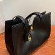 CELINE CABAS 16 Soft in Smooth Calfskin - Black