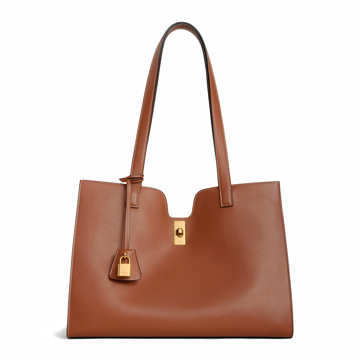 CELINE CABAS 16 Soft in Smooth Calfskin - Tan