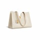 CELINE CABAS 16 Soft in Smooth Calfskin - Limestone