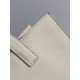 CELINE CABAS 16 Soft in Smooth Calfskin - Limestone