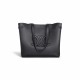 CELINE Medium Cabas Anais Cuir Triomphe In Grained Calfskin - Black