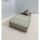 CELINE Mini Vertical Cabas In Triomphe Canvas And Calfskin With Celine Print -Beige