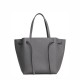 CELINE Cabas Phantom Small Tote Bag in Grained Calfskin - Grey