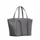 CELINE Cabas Phantom Small Tote Bag in Grained Calfskin - Grey