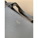 CELINE Cabas Phantom Small Tote Bag in Grained Calfskin - Grey