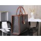 CELINE Small Horizontal Cabas In Triomphe Canvas And Calfskin - Tan