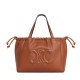 CELINE Small Cabas Drawstring Cuir Triomphe in Smooth Calfskin - Tan