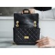 CHANEL 2.55 Mini Reissue Flap Bag Aged Lambskin - Black & Gold Toned Hardware