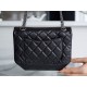 CHANEL 2.55 Mini Reissue Flap Bag Aged Lambskin - Black & Silver Toned Hardware