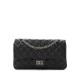 CHANEL 2.55 Small Reissue Flap Bag Aged Lambskin - Black & Silver Toned Hardware