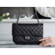 CHANEL 2.55 Small Reissue Flap Bag Aged Lambskin - Black & Silver Toned Hardware