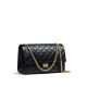 CHANEL 2.55 Large Reissue Flap Bag Aged Lambskin - Black & Gold Toned Hardware