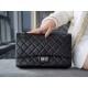 CHANEL 2.55 Large Reissue Flap Bag Aged Lambskin - Black & Silver Toned Hardware