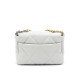 CHANEL 19 Small Flap Bag in Shiny Lambskin - Light Grey