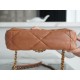 CHANEL 19 Small Flap Bag in Shiny Lambskin - Caramel 