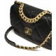 CHANEL 19 Large Flap Bag in Shiny Lambskin - Black 