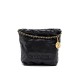 CHANEL 22 Mini Hobo Bag in Grained Calfskin - Black