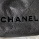 CHANEL 22 Mini Hobo Bag in Grained Calfskin - Black