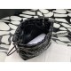 CHANEL 22 Mini Hobo Bag in Grained Calfskin - Black & Silver