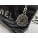 CHANEL 22 Mini Hobo Bag in Grained Calfskin - Black & Silver