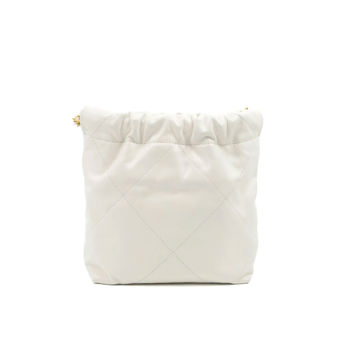 CHANEL 22 Mini Hobo Bag in Shiny Calfskin - White