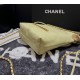 CHANEL 22 Mini Hobo Bag in Shiny Calfskin - Light Yellow