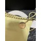 CHANEL 22 Mini Hobo Bag in Shiny Calfskin - Light Yellow