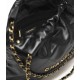 CHANEL 22 Small Hobo Bag in Shiny Calfskin - Black 