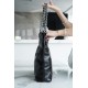 CHANEL 22 Small Hobo Bag in Shiny Calfskin - Black & Silver