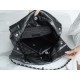 CHANEL 22 Small Hobo Bag in Shiny Calfskin - Black & Silver