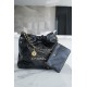 CHANEL 22 Medium Hobo Bag in Shiny Calfskin - Black 