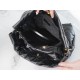 CHANEL 22 Medium Hobo Bag in Shiny Calfskin - Black 