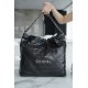 CHANEL 22 Medium Hobo Bag in Shiny Calfskin - Black & Silver