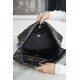 CHANEL 22 Medium Hobo Bag in Shiny Calfskin - Black & White