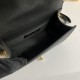 CHANEL BOY Small Flap Bag in Grained Calfskin Leather - Black & Gold