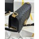 CHANEL BOY Medium Flap Bag in Grained Calfskin Leather - Black & Gold