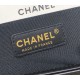 CHANEL BOY Medium Flap Bag in Calfskin Leather - Black & Gold