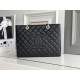 CHANEL Grand Shopping Tote Bag - Black & Gold