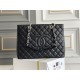 CHANEL Grand Shopping Tote Bag - Black & Silver