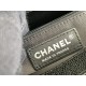 CHANEL Grand Shopping Tote Bag - Black & Silver