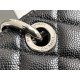 CHANEL Grand Shopping Tote Bag - Black & Silver