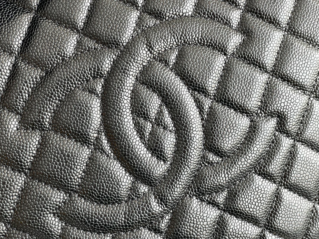 CHANEL Grand Shopping Tote Bag - Black & Silver